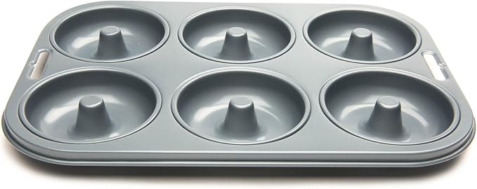 Fox Run Non-Stick Donut Pan, 6 Standard Donut Capacity