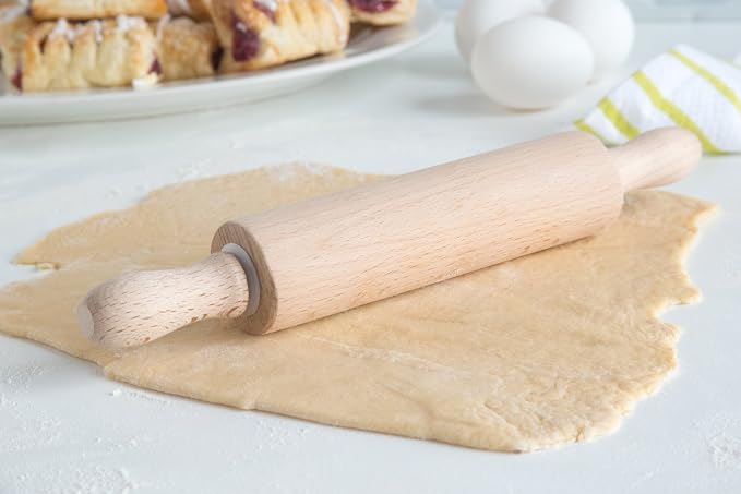 Fox Run Small Wooden Rolling Pins, 8 Inch Barrel