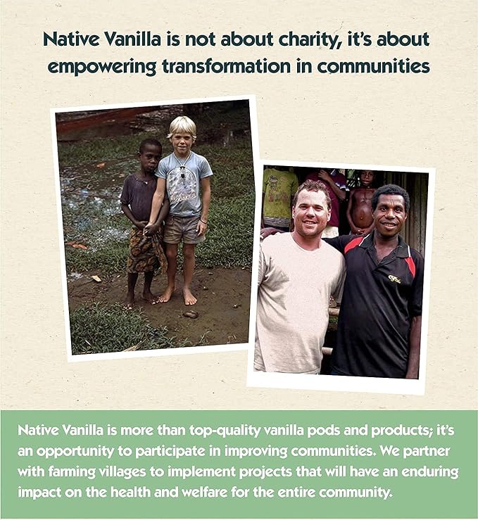 Native Vanilla - All Natural Pure Vanilla Bean Paste - 1 Gallon Bottle 128 Fl Oz - No Added Sugar - For the Home Chef for Cooking, Baking, and Dessert Making