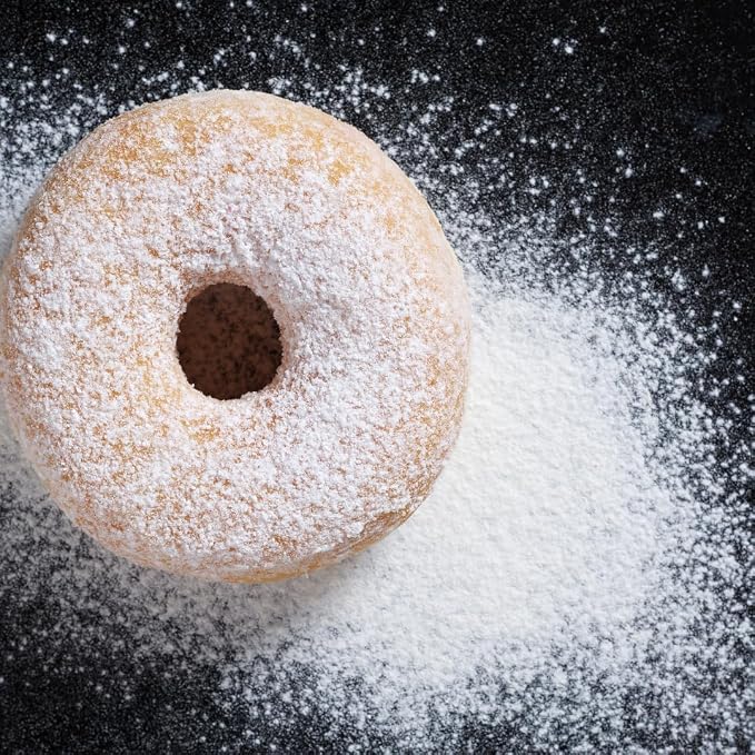 GranAroma Powdered Sugar, Fine Powder, Baking & Frosting, Confectioner's Sugar (2.2 Ounce)