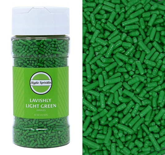 Mystic Sprinkles Solid Color Jimmy Sprinkles (Lavishly Light Green)