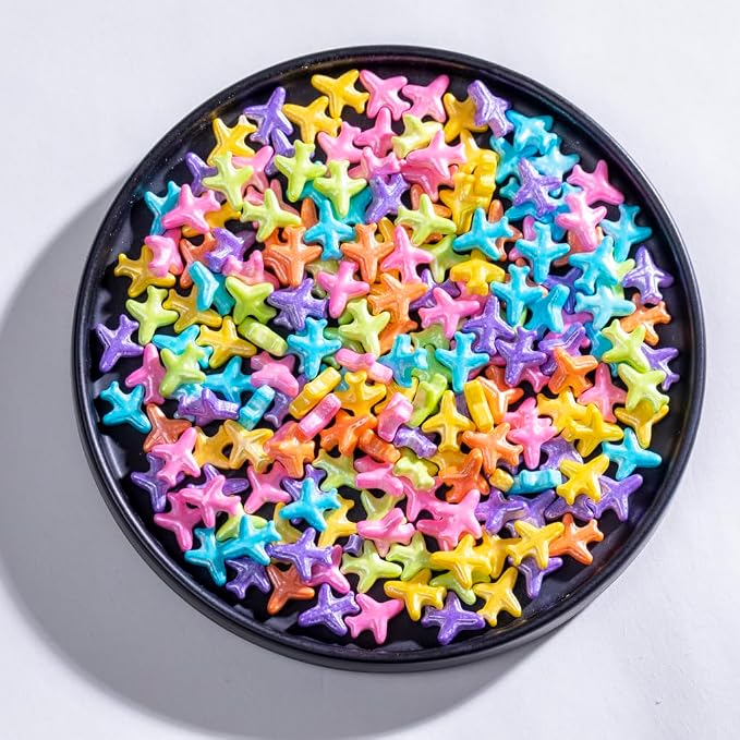 NIPEOR Rainbow Airplane Sprinkles for Cake Cupcake Decorations,Edible Pearl Sprinkles 4.6oz/130g Edible Sprinkles Topping ,Sprinkles for Cake Cupcake Decorating, Sugar Candy Sprinkles (Colored Airplane)