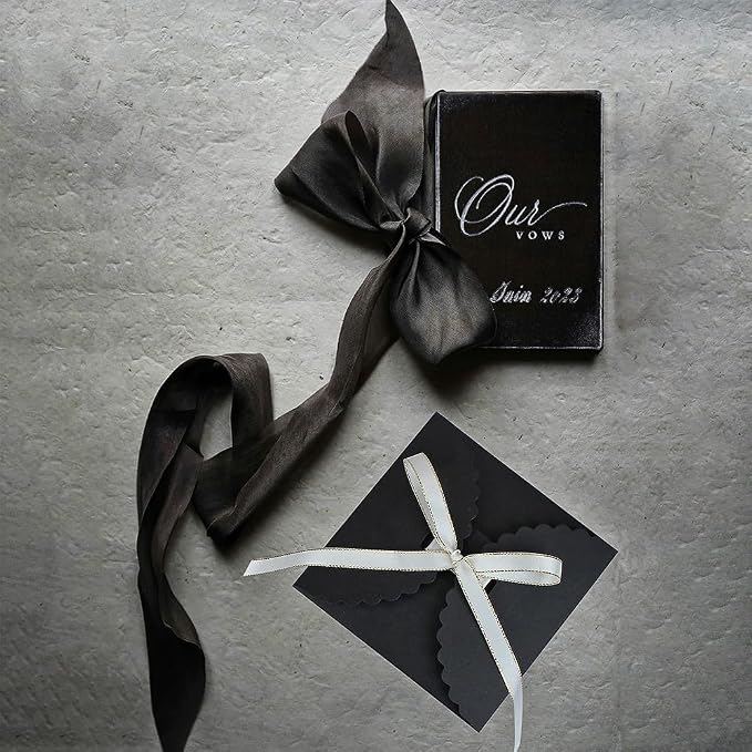 WEWILUCK Small Black Boxes for Gifts, 10 PCS Premium Gift Box with Ribbon for Thanksgiving, Anniversaries, Party, Birthday, Graduations, and More(4.75” x 4.75” x 3.53”)