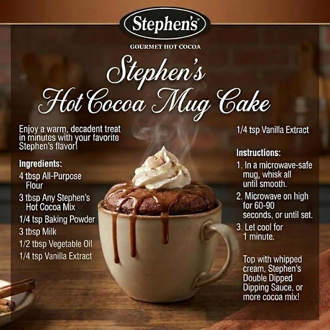 Stephen’s Gourmet Hot Cocoa Variety Pack, Peanut Butter Cup, Milk Chocolate and Dark Chocolate Hot Chocolate Drink for Cozy Winter Beverages, 14 Ounce (Variety Pack)