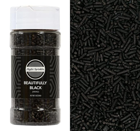 Mystic Sprinkles Solid Color Jimmy Sprinkles (Beautifully Black)