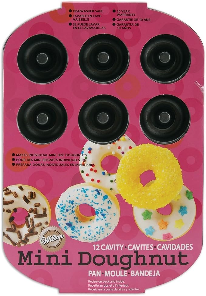 Wilton Small Donut Pan 12-Cavity, Steel