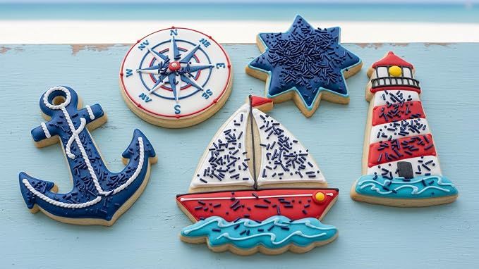 NCS Navy Blue Jimmies Edible Sprinkles – Cupcake, Cake & Cookie Decorations, 7 oz