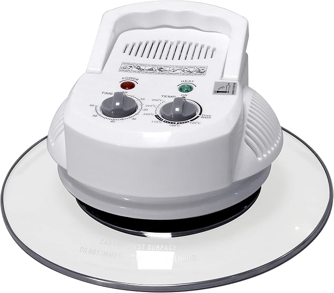 SPT SO-2004A: Super Turbo Oven with Extender Ring, white, 12 liters