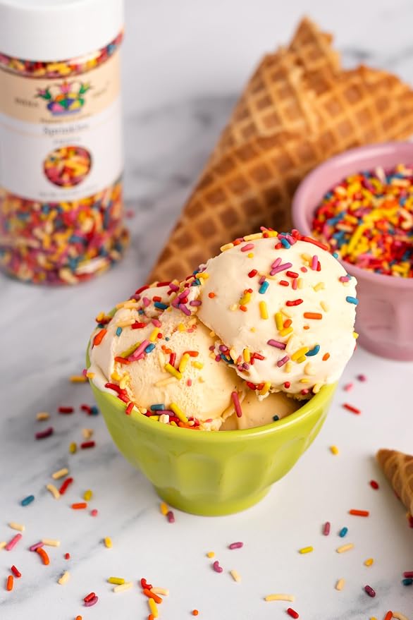 India Tree Nature’s Colors Fiesta Sprinkles, 2.7 oz Jar
