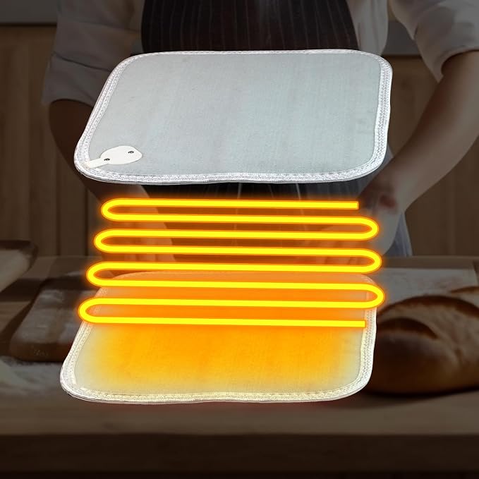 Dough Proofer Heating Pad with Warming Box, Winter Sourdough Bread Proofing Warmer Box, for Bread Making,Sourdough Warmer,Yogurt