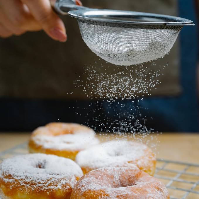 Sweetzo - Vanilla Powdered Sugar, For Baking, Donuts, Pancakes and More, Bulk Bags, 6 Ounces Each (Pack of 2)