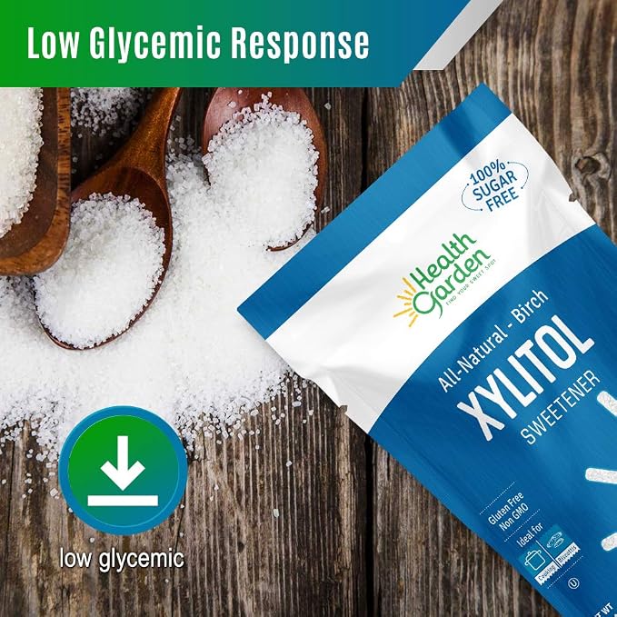 Health Garden Birch Xylitol Sweetener - Non GMO - Kosher - Made in the U.S.A. - Keto Friendly (5 lbs x 2)