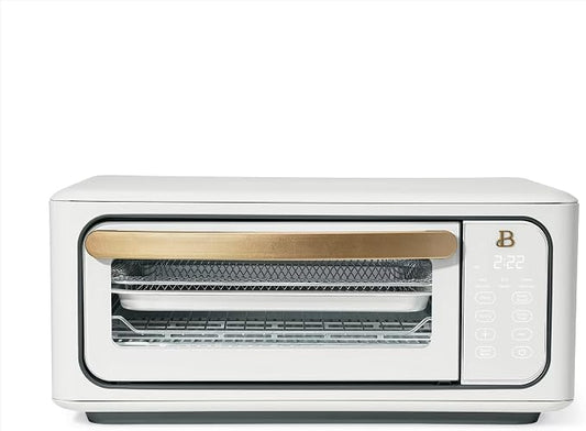Infrared Air Fry Toaster Oven 9 Slice, 1800W Countertop Oven with Convection & Air Fry Functions, Digital Touch Display, Multi Cooking Modes for Baking, Broiling & Reheating