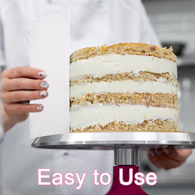 6pcs Acrylic Cake Scrapers Set, 9.4x3.9in Clear Double Sided Cake Icing Fondant Smoother Comb with 12 Shapes for DIY Buttercream Butter Cream Frosting Mousse Dessert Decoration Baking Tool