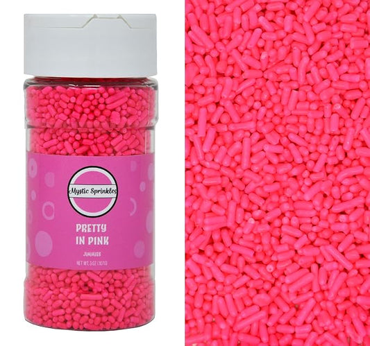Mystic Sprinkles Solid Color Jimmy Sprinkles (Pretty In Pink)