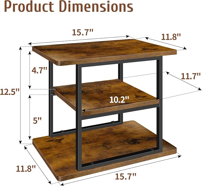 Cupcake Stand, 3 Tier Rustic Industrial Wood Cake Stand Cupcake Tower Stand, Dessert Table Display Set Tiered Tray Display Stand Serving Tray for Party, Birthday, Baby Shower