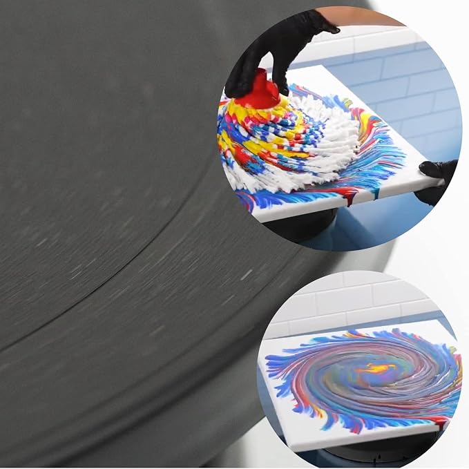Cake Decorating Turntable,Cake Decorating Supplies Revolving (Black)