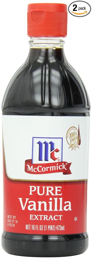 McCormick Pure Vanilla Extract-16 oz (Pack of 2)