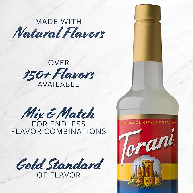 Torani Syrup, French Vanilla, 25.4 Ounces (Pack of 4)