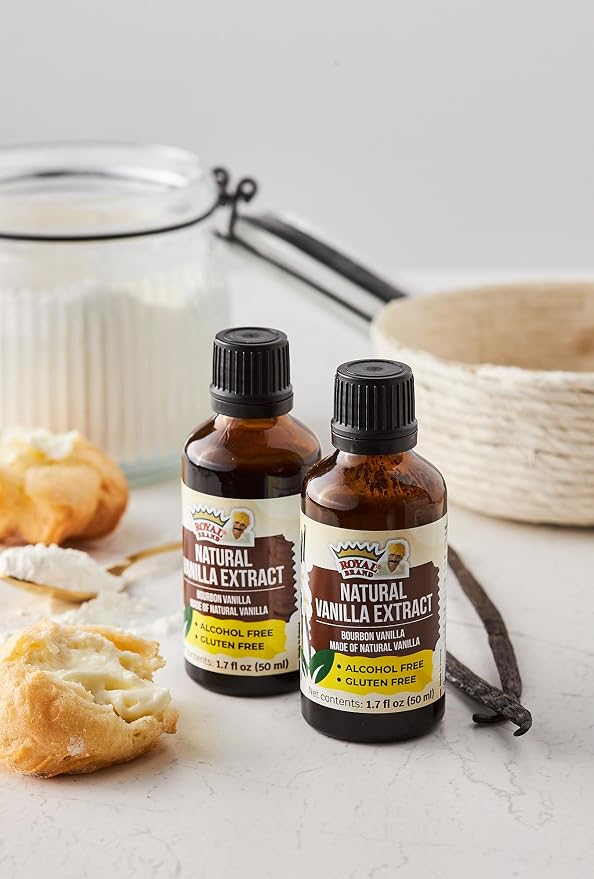 Pure Vanilla Extract Madagascar Bourbon Variety / Non Alcoholic Vanilla Extract, Sustainably and Ethically Sourced Vanilla / 1.7 Fl oz / 50 ml / Halal / Glas bottle