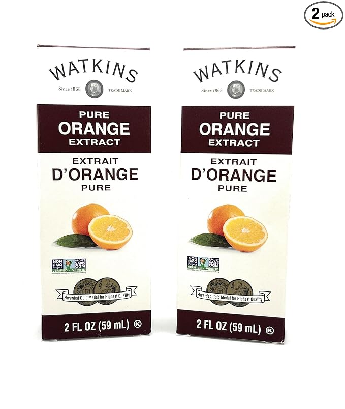 Watkins Baking Extracts- 2 pack (Orange 2oz)