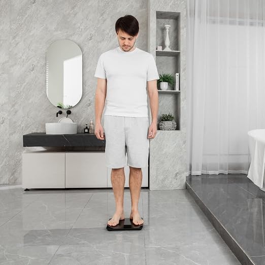 Etekcity Scale for Body Weight,Digital Bathroom Scales for People,Most Accurate to 0.05lb,Bright LED Display & Large Clear Numbers,Upgraded Quality-for the Elderly Safe Home Use,400 lbs,(Pack of 5)