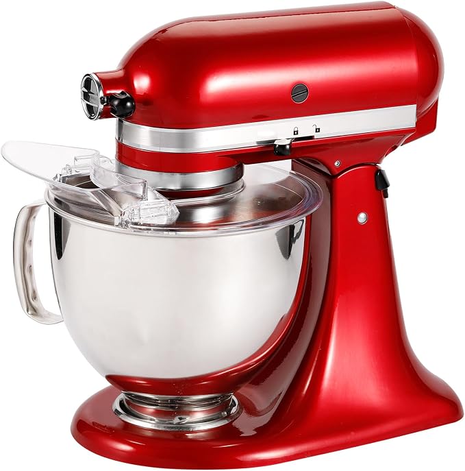 Pouring Shield for KitchenAid 4.5-5 Quart Tilt-Head Stand Mixer | Splash Guard with Removable Pouring Chute, Mixer Accessories and Attachments