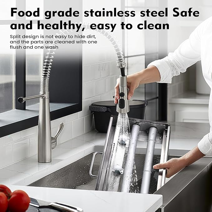 New Upgraded 15.5" Folding Dough Sheeter, Thickness Adjustable Manual Dough Roller, Machine Stainless Steel Sheeter, Baking Pastries and Bread, for Home and Commercial Bakeries