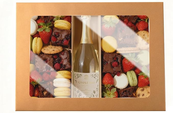 Extra Large Disposable Serving Pastry Box Cardboard 5PK, Strong Platter Box w/ Lid for 8-10 People To Go, Stably Filled Catering Charcuterie Board for Picnic Party Take Out (17.5"x13.5"x3.5"H)