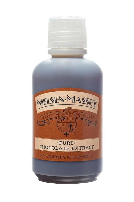 Nielsen-Massey Pure Chocolate Extract for Baking and Cooking, 18 Ounce Bottle