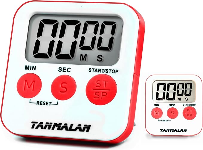 Kitchen Utensils & Gadgets›Thermometers & Timers›Timers (red 2 Pack)