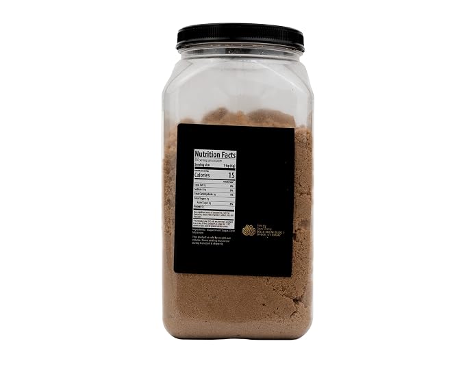 GranAroma Light Brown Sugar, Baking & Desserts, Cane Molasses, Pantry Staple (7.5 Pound)