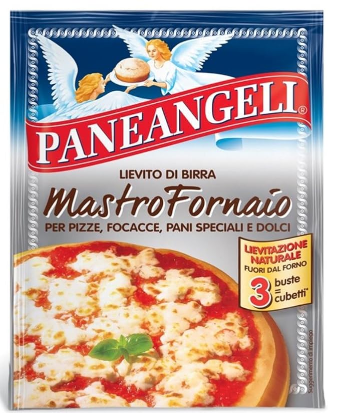 Paneangeli Lievito Per Pane Italian Brewer's Yeast 0.74 Ounce (21gr) Package, pack of 2