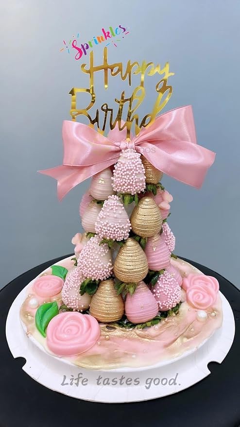 SE Si&Moos Nonpareil Sprinkles, 2mm Baby Pink Mini Edible Pearls Pink Sprinkles for Cake Decorating Halloween Cookie Decorations Wedding Baby Shower Party Christmas Holiday Supplies 3.5 OZ