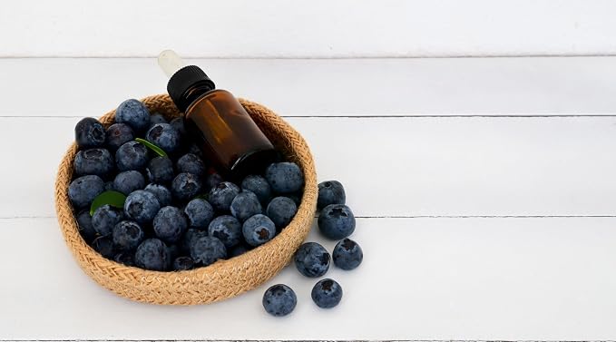Pure Blueberry Extract for Baking and Flavoring - Premium Quality Natural Flavors for Baked Goods, Desserts, & Cooking - 32 FL OZ