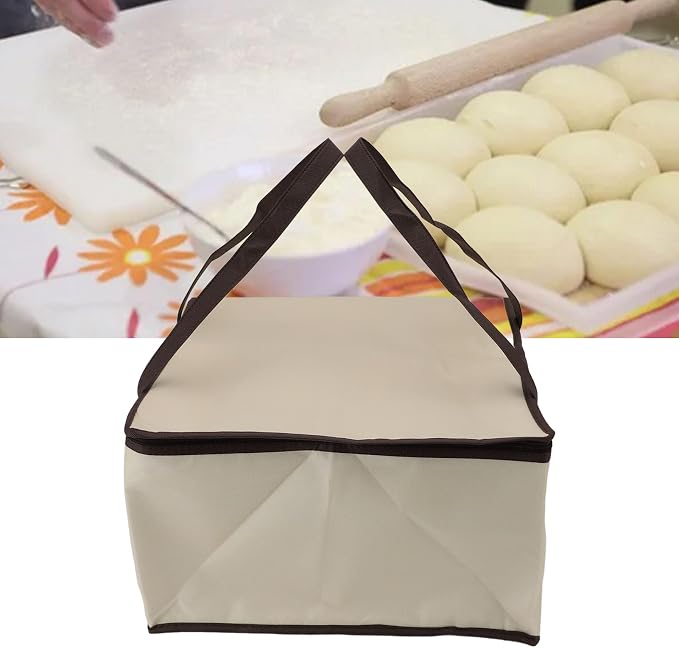 HEEPDD Foldable Bread Proofing Box, Portable Dough Proofer Dough Warming Box with Temperature Control Timer for Bread Pizza Yogurt Fermentation Food Grade Material (35L US Plug 110V)