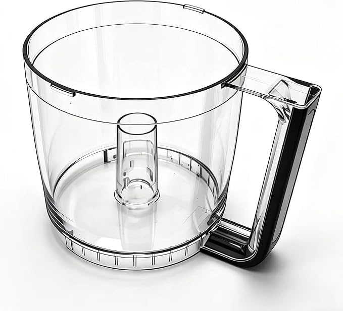 24-Ounce Work Bowl with lid, Reversible Stainless Steel Blade,Compatible with Cuisinart Mini-Prep Plus Food Processor, 24-Ounce Mini Food Processor to Chop Herbs, Vegetables, and Hard Cheese