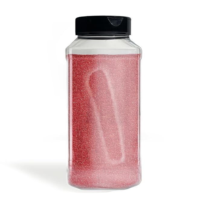 GranAroma Red Sanding Sugar, 2 lb, Decorative, Cookies & Sweets
