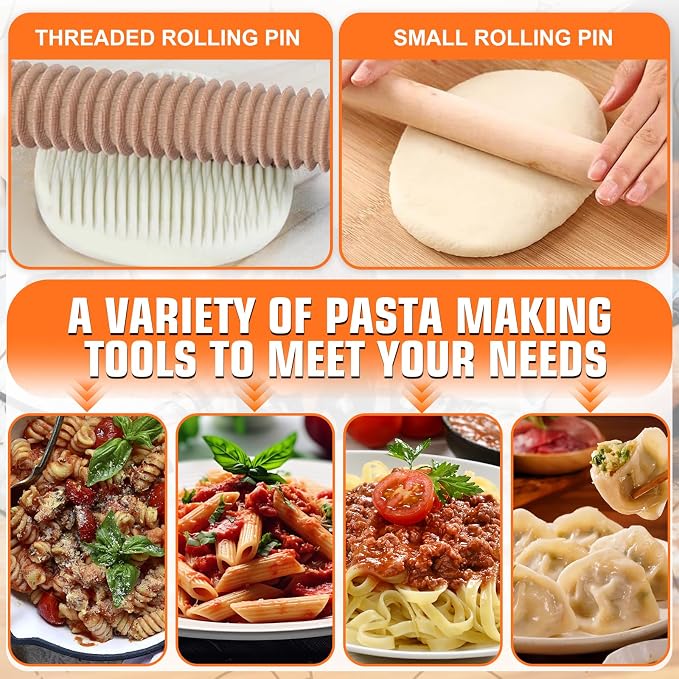 Biscuit Cutter Set, 14PCS Pastry Blender Set with Pastry Cutter, Flour Sifter, Rolling Pin, Biscuit Cutter, Dough Cutter, Powdered Sugar Shaker Duster, Fine Mesh Strainer Baking Mat for Cooking Baking