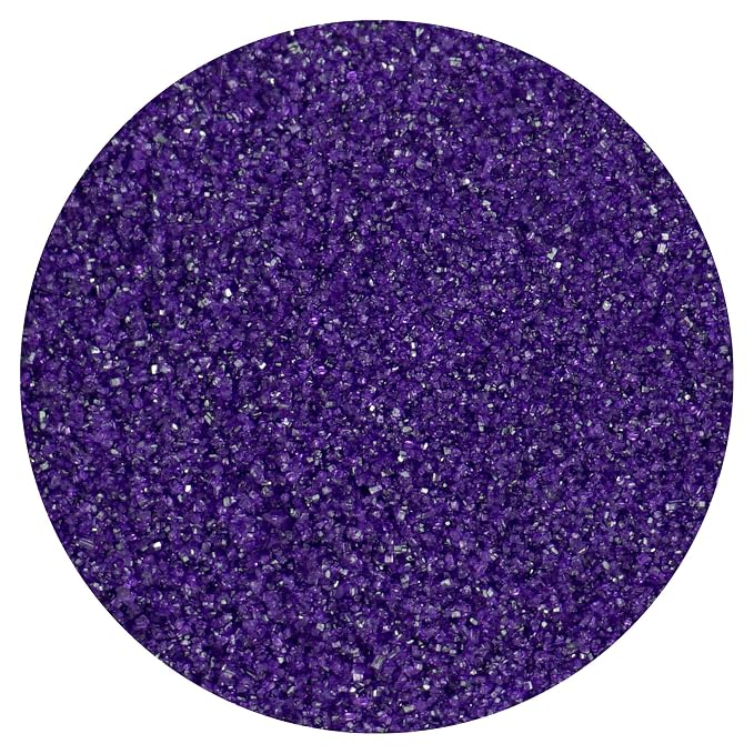 Sanding Sugar Bright Purple Sprinkles 11.28 oz, Purple Sugar Sprinkles, Sanding Sugar For Cookie Decorating, Sanding Sugar For Baking, The Hampton Candy Company