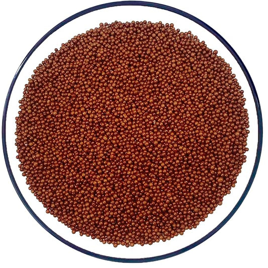 Sentovac Brown Nonpareils Sprinkles Edible 2mm Mini Peals Cake Decorating Sugar Candy Cookie Cake Cupcake Topper Ice Cream Baking Decorations Halloween Christmas Valentines Wedding Supplies