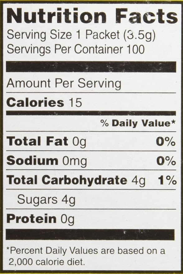 DOMINO SUGAR PACKETS - 100/ 3.54g Packs