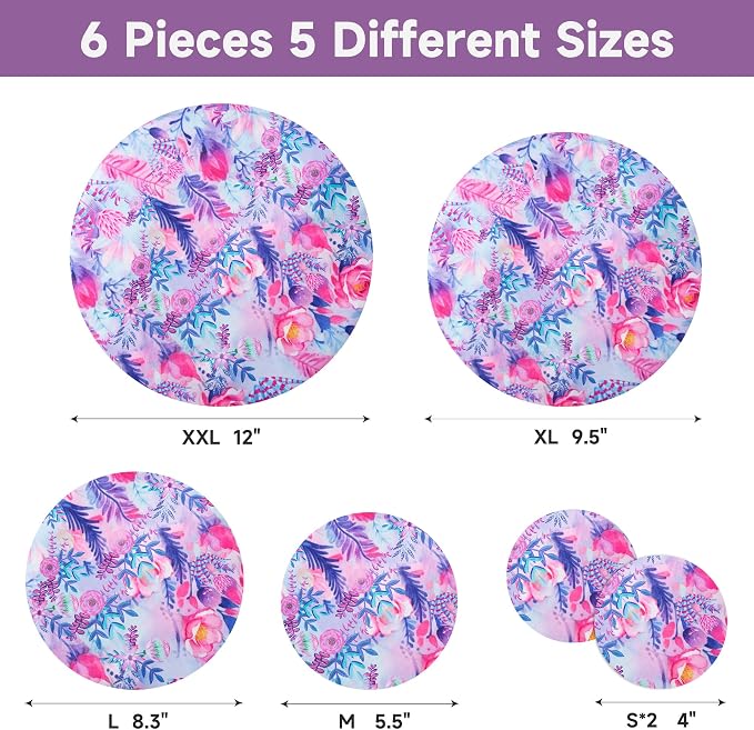 Bowl Covers Reusable Bread Proofing Bowl Covers Sourdough Bread Baking Accessories, Colorful