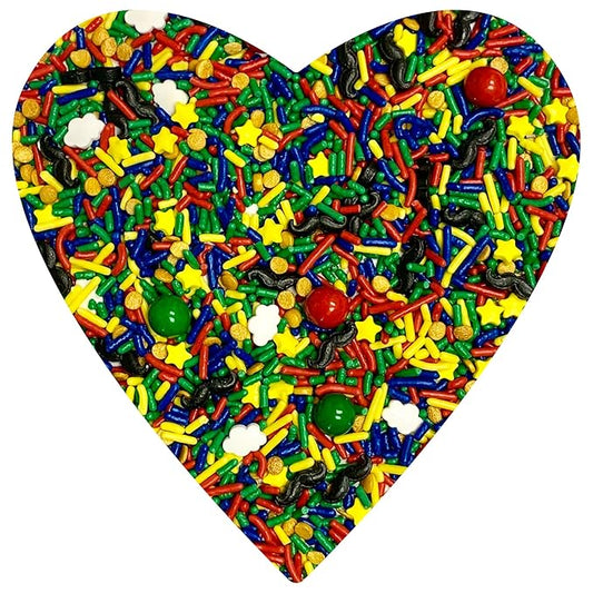 COOL MOM SPRINKLES Super World Kart Sprinkles (4 oz.) – Super World Kart Birthday Sprinkles for Decorating Cakes, Cupcakes, Cookies & Desserts – Mixed in the USA/Gluten-Free