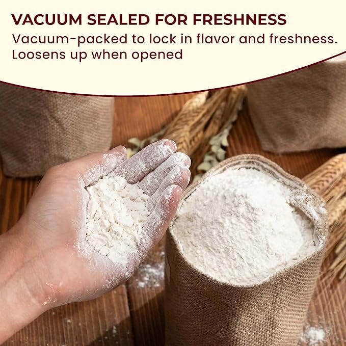 Darsa Organics White Rice Flour - Premium Organic, USDA Certified, Non-GMO, Gluten-Free Rice Flour Powder for Baking & Cooking, Chemical-Free, Long Shelf Life, Food Grade Pouch - 2 lb (908g)