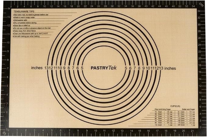 Restaurantware Silicone Baking Mat - 1 Case - 23.6 x 15.7 Inches - Non-Stick Pastry Mat for Dough Rolling - Heat-Resistant, Durable, Anti-Slip Liner - Black