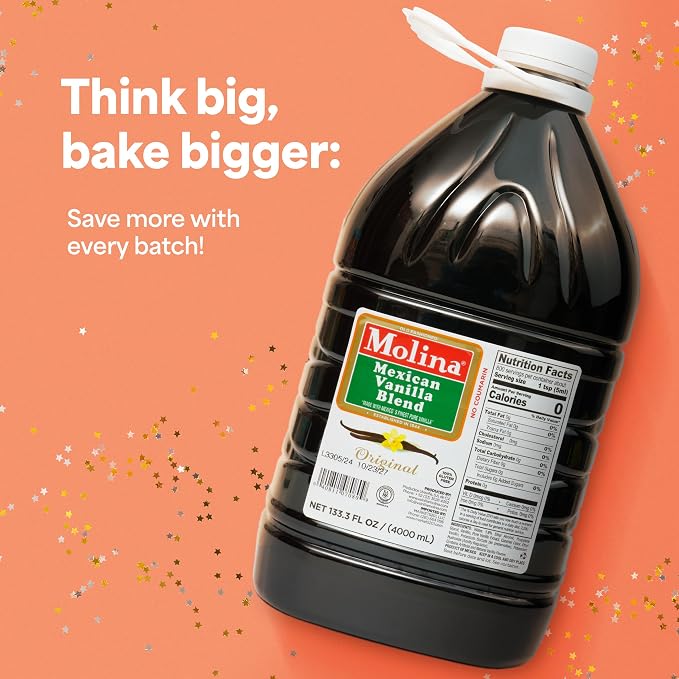 Molina Vanilla Blend 135.3oz (4l /1 gal)