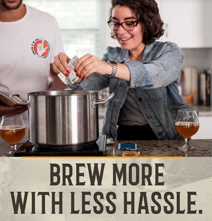 Craft A Brew - Safale S-04 Dry Yeast - Fermentis - English Ale Dry Yeast - For English and American Ales and Hard Apple Ciders - Ingredients for Home Brewing - Beer Making Supplies - [1 Pack]