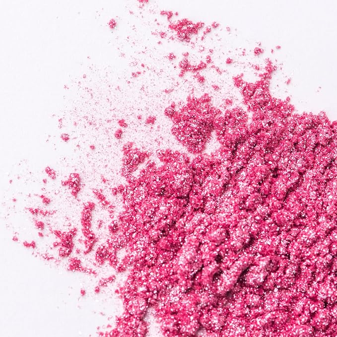 Sweets Indeed Hot Pink Edible Glitter – Valentines Day Food-Grade Drink & Baking Shimmer for Cocktails, Beverages, Cakes & Desserts – 4 gram jar
