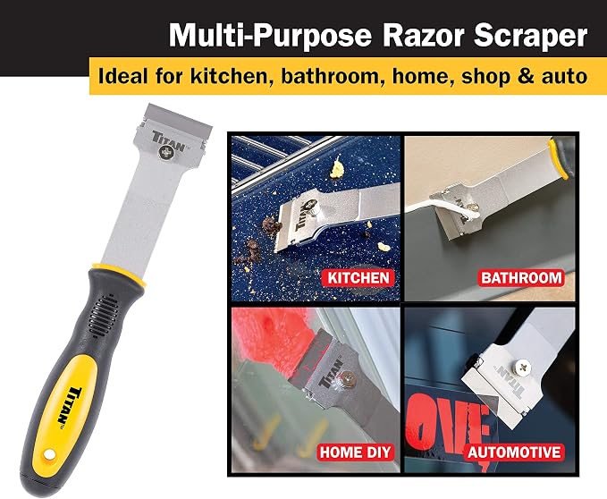Titan 12030 heavy duty long handled razor scraper